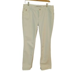 Inc Jeans White 14